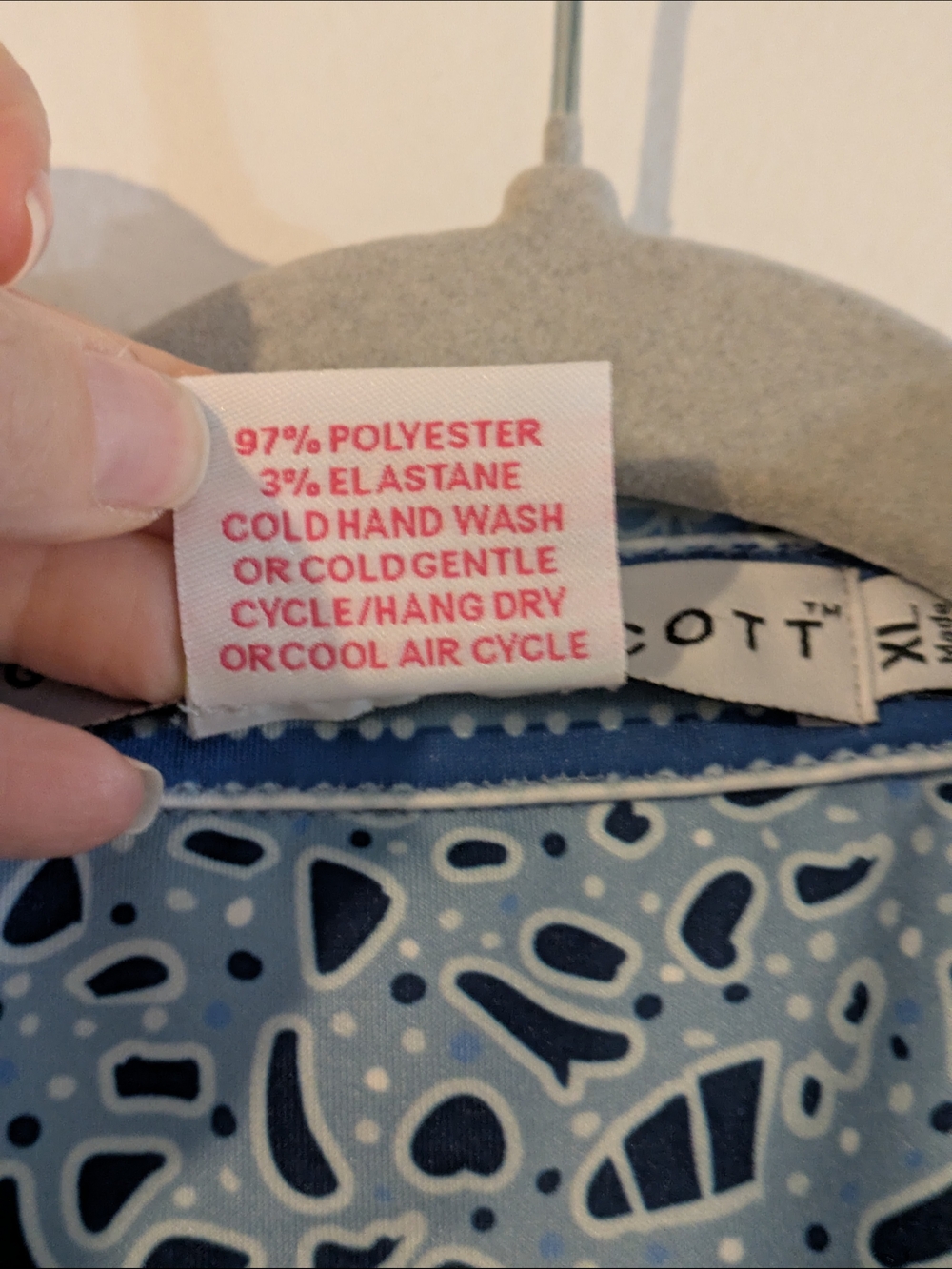 Gretchen Scott Gray Dress with White Pebble Print - Picture 3 of 11